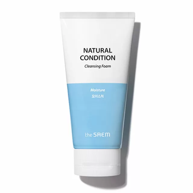 the SAEM NATURAL CONDITION Пенка для умывания осветляющая | 150мл | NATURAL CONDITION Cleansing Foam Creamy Whip