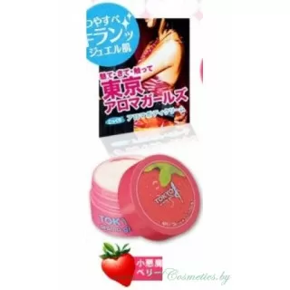 SANA Tokyo Aroma Girls Крем для тела, с фруктовым ароматом, Клубника | 50г | Tokyo Aroma Girls Cream