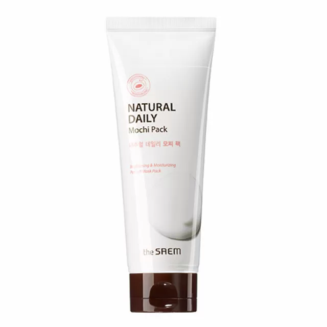 the SAEM NATURAL DAILY Маска-пленка с экстрактом риса | 120г | NATURAL DAILY Mochi Pack