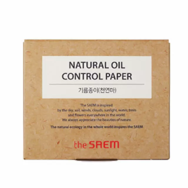 the SAEM Матирующие салфетки | 50шт | Natural Oil Control Paper