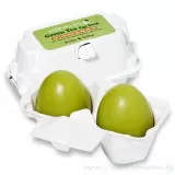 Holika Holika Egg Мыло - маска, для лица, с зеленым чаем | 2*50г | Green Tea Egg Soap