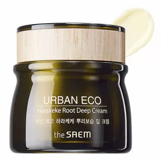 the SAEM Urban Eco Harakeke Root Крем для лица, глубоко увлажняющий с экстрактом корня новозеландского льна | 60мл | Urban Eco Harakeke Root Deep Cream
