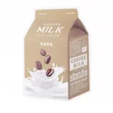 A PIEU Milk One-Pack Маска тканевая с молочными протеинами и экстрактом кофе | 30г | APIEU Coffee Milk One-Pack