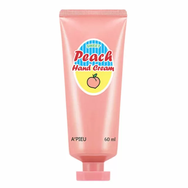 A PIEU Sweet Крем для рук с ароматом персика | 60мл | APIEU Sweet Peach Hand Cream