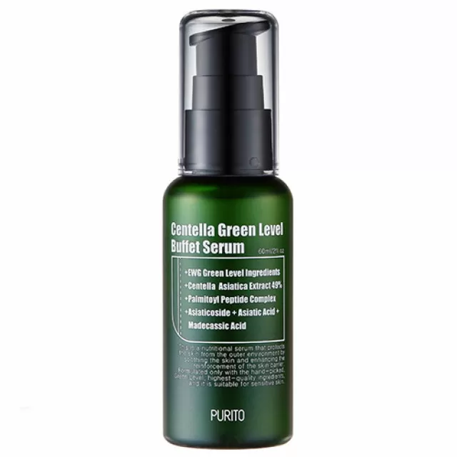 PURITO Centella Green Level  Сыворотка восстанавливающая с экстрактом центеллы | 60мл | Centella Green Level Buffet Serum