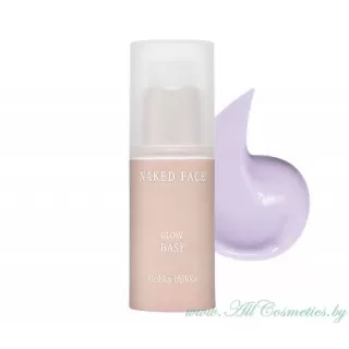 Holika Holika Naked Face Glow Base Увлажняющая база для макияжа для безупречной сияющей кожи, 20мл