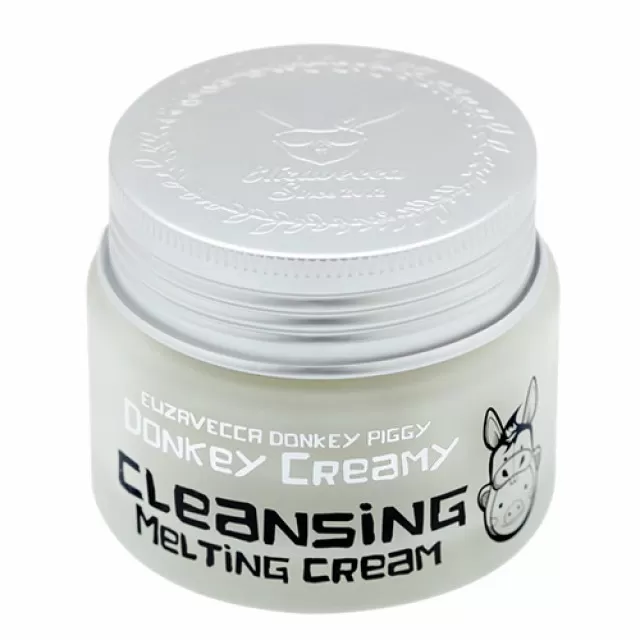 Elizavecca Donkey Piggy Крем очищающий с ослиным молоком | 100г | Donkey Piggy Donkey Creamy Cleansing Melting Cream