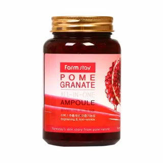 FarmStay Сыворотка многофункциональная ампульная с экстрактом граната | 250мл | Pomegranate All-In-One Ampoule