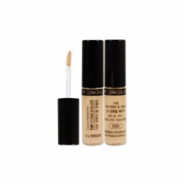 the SAEM Cover Perfection Консилер, 1.5 Natural Beige (Миниатюра) | 1мл | Cover Perfection Tip Concealer 1.5 Natural Beige