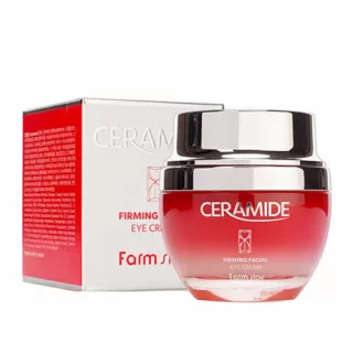 FarmStay Ceramide Firming Крем для кожи вокруг глаз укрепляющий с керамидами | 50 мл | Ceramide Firming Facial Eye Cream