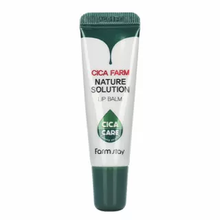 FarmStay Cica Farm Бальзам для губ восстанавливающий с экстрактом центеллы | 10мл | Cica Farm Nature Solution Lip Balm