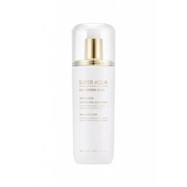 MISSHA SUPER AQUA Cell Renew Snail Регенерирующий лосьон для лица | 130мл | MISSHA SUPER AQUA Cell Renew Snail Essential Moisturizerl 