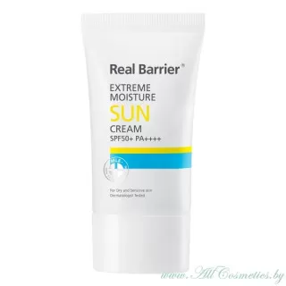 Real Barrier Extreme Солнцезащитный крем для лица, увлажняющий, SPF 50+ PA++++ | 50мл | Real Barrier Extreme Moisture Sun Cream SPF 50+  PA++++