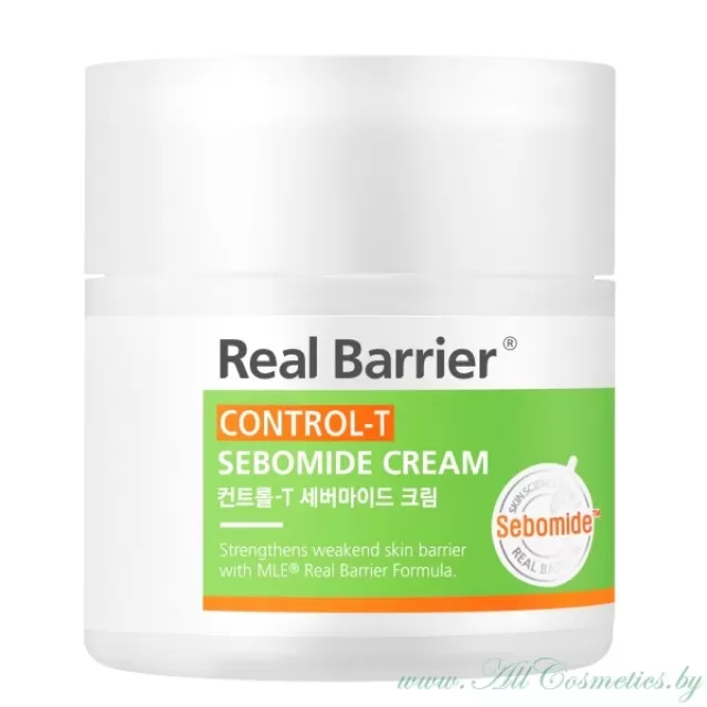 Real Barrier Control-T Крем для лица, для проблемной и/или жирной кожи | 50мл | Real Barrier Control-T Sebomide Cream