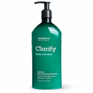AROMATICA Clarify Шампунь глубокоочищающий с кипарисом | 400мл | Clarify Cypress Deep Cleansing Shampoo