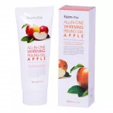 FarmStay Пилинг-скатка с экстратком яблока | 180мл | All-In-One Whitening Apple Peeling Gel