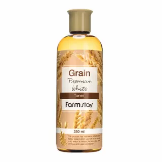 FarmStay Grain Тонер с экстрактом пшеничных отрубей | 350мл | Grain Premium White Toner