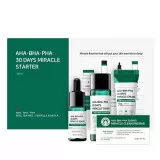 SOME BY MI AHA BHA PHA Набор по уходу за проблемной кожей | 30г+30мл+10мл+20г | AHA BHA PHA 30 Days Miracle Starter Kit