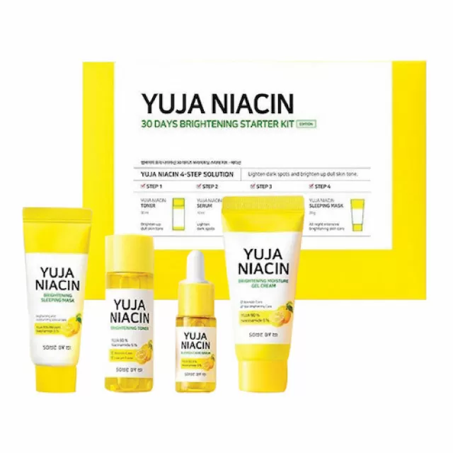 SOME BY MI YUJA NIACIN Набор уходовый против пигментации | 30мл+10мл+30мл+20г | YUJA NIACIN 30 Days Brightening Starter Kit