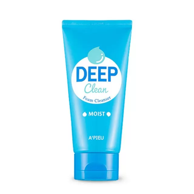 A PIEU DEEP CLEAN Пенка для умывания, увлажняющая| 130мл | APIEU Deep Clean Foam Cleanser Moist