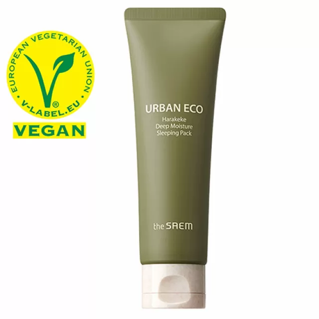 the SAEM Urban Eco Harakeke Vegan Маска ночная интенсивно увлажняющая с экстрактом новозеландского льна | 80мл | Urban Eco Harakeke Deep Moisture Sleeping Pack