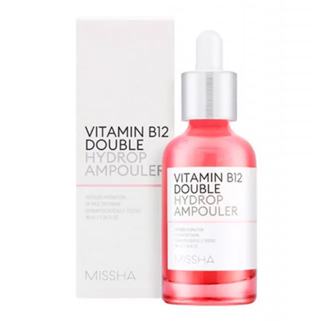 MISSHA Vitamin B12 Double Hydrop Сыворотка ампульная | 40мл | Vitamin B12 Double Hydrop Ampouler