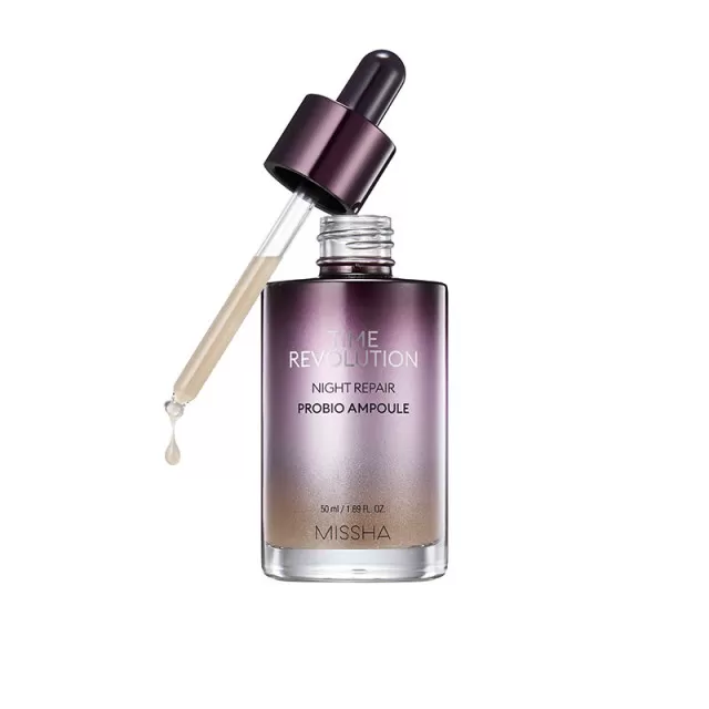 MISSHA TIME REVOLUTION Сыворотка ночная, ампульная восстанавливающая | 50мл | Time Revolution Night Repair Probio Ampoule
