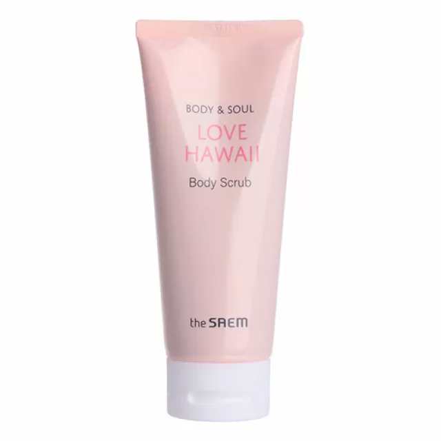 the SAEM BODY and SOUL Скраб для тела | 200мл | BODY and SOUL LOVE HAWAII Body Scrub