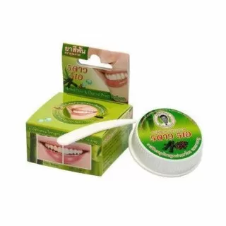 5 Star Cosmetic Зубная паста круглая, бамбук | 25г | Herbal Clove and Charcoal Power Toothpaste