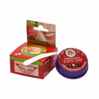5 Star Cosmetic Зубная паста круглая, мангостин | 25г | Herbal Clove and Mangosteen Toothpaste
