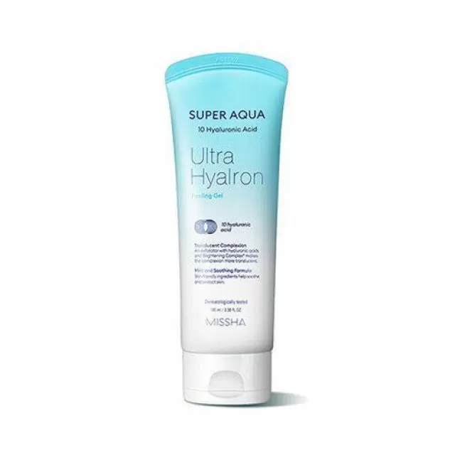 MISSHA SUPER AQUA Пилинг-гель ( скатка ) для кожи лица | 100мл | SUPER AQUA Ultra Hyalron Peeling Gel