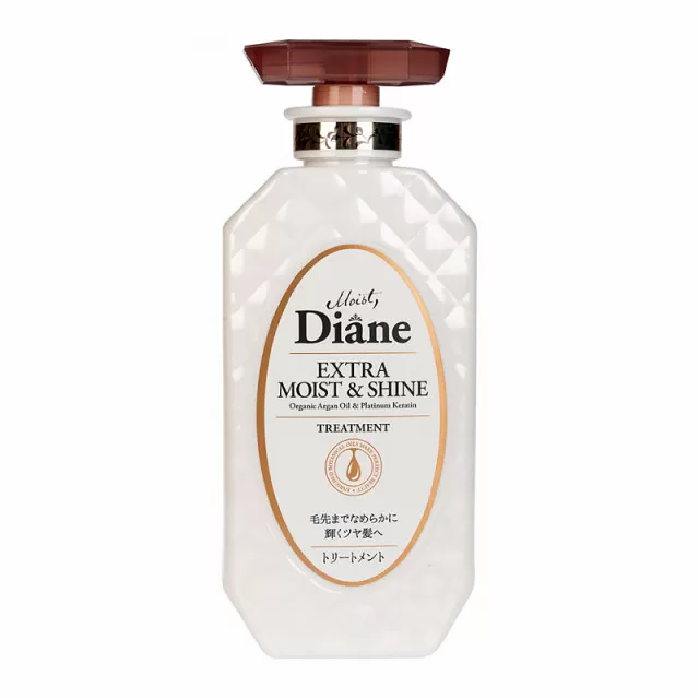 Moist Diane Perfect Бальзам-маска кератиновая,  Увлажнение (без сульфатов) | 450мл | Perfect Beauty Extra Moist and Shine Treatment