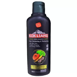 Kokliang Шампунь против седины для тёмных волос | 100 мл | Hair Darkening and Thickening Shampoo