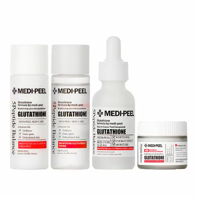 MEDI-PEEL Bio-Intense Набор против пигментации | 30мл+30мл+30мл+50г | Bio-Intense Gluthione 600 Multi Care Kit