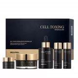 MEDI-PEEL Cell Toxing Набор омолаживающий со стволовыми клетками | 30мл*2+100мл+50г+10г | Cell Toxing Dermajours Essential Set