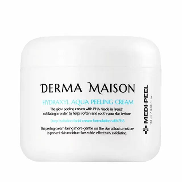 MEDI-PEEL Derma Maison Крем-пилинг обновляющий с AHA, BHA, PHA кислотами | 100мл | Derma Maison Hydraxyl Aqua Peeling Cream