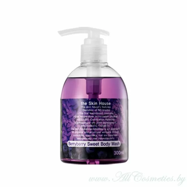 the SKIN HOUSE Berry Berry Гель для душа, с экстрактом ягод | 300мл | Berry Berry Sweet Body Wash