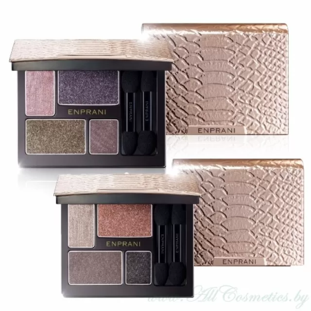 ENPRANI Delicate Luminous Клатч палетка теней для век, No.01 Деликатное свечение | Delicate Luminous Clutch Shadow