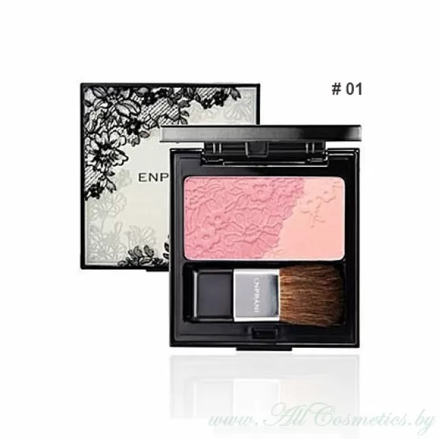 ENPRANI Delicate Radiance Запеченные румяна, No.01 Деликатное сияние Veil Blusher | Delicate Radiance Veil Blusher, No.01