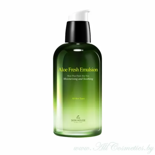 the SKIN HOUSE Aloe Fresh Эмульсия увлажняющая и успокаивающая, с экстрактом Алоэ | 130мл | Aloe Fresh Emulsion