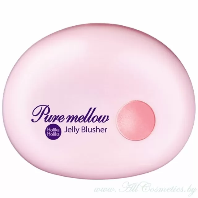 Holika Holika Pure mellow Кремовые румяна Зефир, No.03 Baby Pink | 5.5г | Pure mellow Jelly Blusher