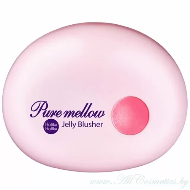 Holika Holika Pure mellow Кремовые румяна Зефир, No.04 Vivid Coral | 5.5г | Pure mellow Jelly Blusher