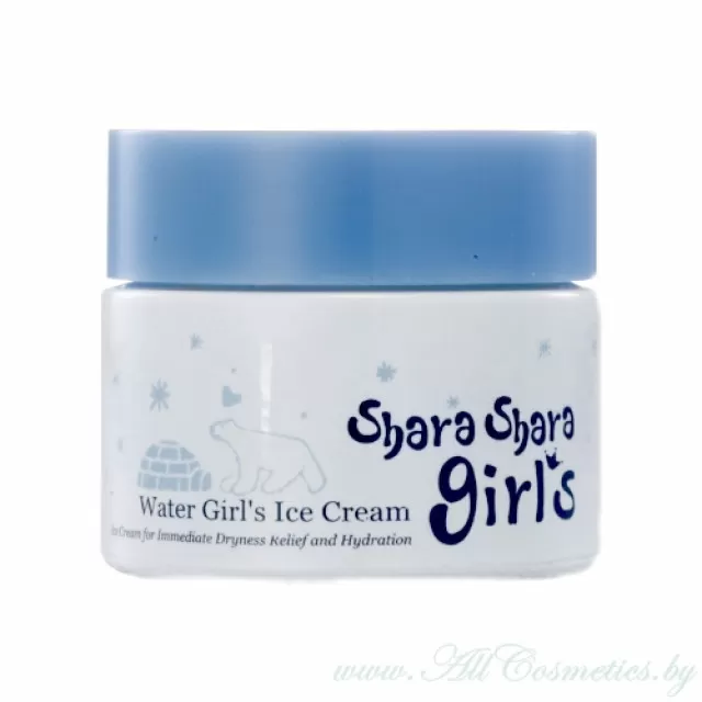 Shara Shara Water Girls Крем увлажняющий, с талой ледниковой водой | 50мл | Water Girls Ice Cream