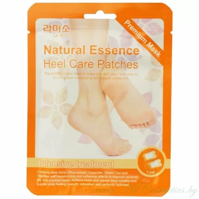 LA MISO Косметическое средство для ухода за пятками | LA MISO Natural Essence Heel Care Patches