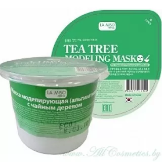 LA MISO Маска моделирующая, альгинатная, TEA TREE (Чайное дерево) | 28г | LA MISO Modeling Mask, TEA TREE