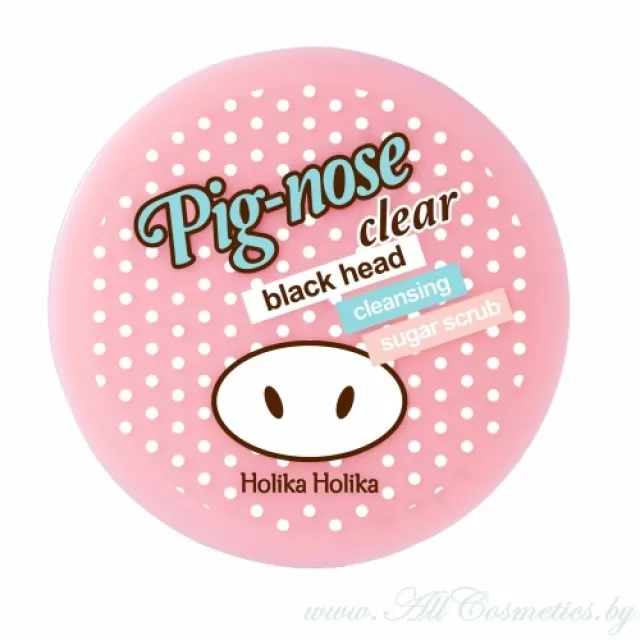 Holika Holika Pig-nose Очищающий сахарный скраб, Пиг-ноуз | 25г | Pig-nose Clear Black Head Cleansing Sugar Scrub