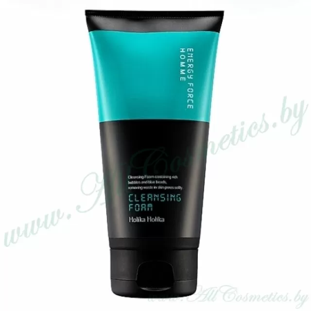 Holika Holika ENERGY FORCE HOMME Пенка очищающая, для мужчин | 150мл | ENERGY FORCE HOMME Cleansing Foam