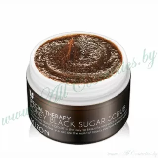 MIZON Скраб на основе черного сахара | 90г | Honey Black Sugar Scrub