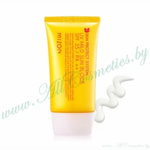 MIZON UV Крем солнцезащитный, SPF 35 PA++ | 50мл | UV Mild Sun Block, SPF 35 PA++