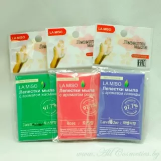 LA MISO Лепестки мыла, с ароматом, для рук | 1*(20шт) | LA MISO Paper Soap